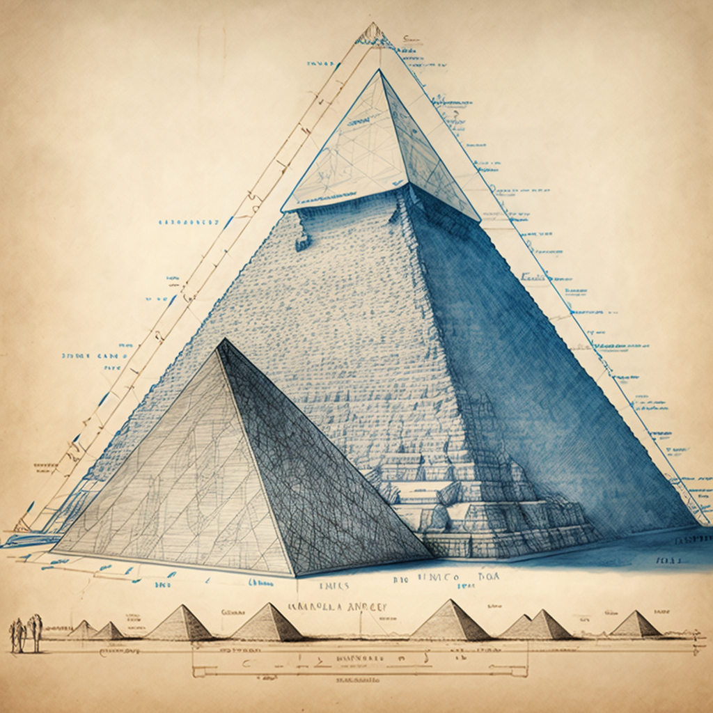 great pyramid blueprint, ancient egyptian architecture, engineering marvels, precision cutting techniques, stone construction, historical monuments, architectural wonders, egyptian history, pyramid design, ancient technology